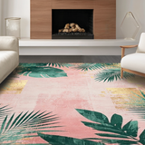 Earthy Toned Geometric Arrangement(Pink)