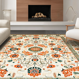 Neutral Earthy Botanical Motif(Beige)