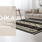 Elegant Black and White Lattice(Black)