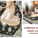 Timeless Striped Artful Composition(Black)