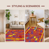 Charming Colorful Childlike Appeal(Red)