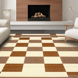 Ultra Soft Area Rug, Non Slip, Stain Resistant, Washable Area Rugs for Living Room, Bedroom, Luxurious Creamy Shag Decor(Beige)