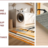 Ultra Soft Area Rug, Non Slip, Stain Resistant, Washable Area Rugs for Living Room, Bedroom, Trendy Earthy Antelope Aesthetic(Beige)