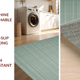 Chic Modern Geometric Check Design(Green)