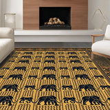 Elegant Earthy Elephant Silhouette(Beige)