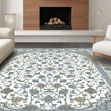 Sophisticated Grey Vintage Motif(White)