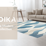 Sophisticated Blue Ripple Design(Blue)