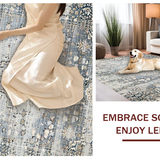 Classic Beige Geometric Arrangement(Gray)