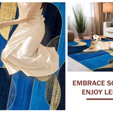 Minimalist Graphic Wave Expression(Blue)