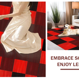 Chic Compact Checkerboard(Red)