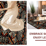 Vibrant Abstract Linear Design(Black)