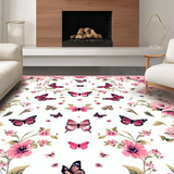 Bright Cheerful Floral Dreamscape(White)