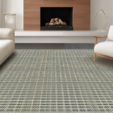 Transitional Striped Patterned Elegance(Beige)