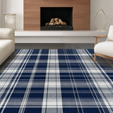 Artful Blue and Beige Fusion(Blue)