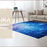 Vibrant Cosmic Glitter Design(Blue)