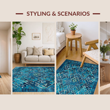 Eye catching Minimalist Medallion Theme(Blue)