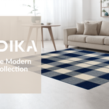 Contemporary Chic Plaid Aesthetic(Blue)