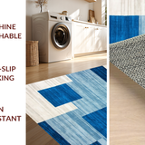 Artistic Modern Blue Tones Design(Blue)