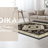 Chic Jute Circle Design Element(Black)