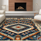 Bold Abstract Diamond Arrangement(Blue)