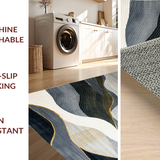 Stylish Tiled Grey and Gold Blend(Gray)