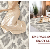 Distinctive Minimalist Diamond Layout(Gray)