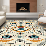 Artistic Neutral Tones with Tassels(Beige)