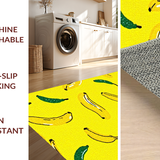 Ultra Soft Area Rug, Non Slip, Stain Resistant, Washable Area Rugs for Living Room, Bedroom, Bright Playful Plush Texture(Yellow)