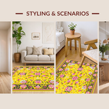 Cheerful Nature Inspired Floor(Yellow)