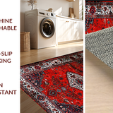 Luxurious Textured Diamond Layout(Red)