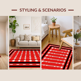 Chic Red and Black Decor(Red)