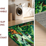 Charming Earthy Toned Safari Scene(Green)