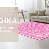Artistic Bright Irregular Wave(Pink)
