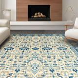 Elegant Traditional Medallion Design(Beige)