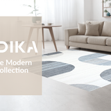 Stylish Modern Symmetrical Motif(Gray)