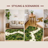 Elegant Nature Inspired Play Surface(Green)