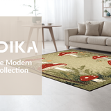 Delightful Greenery Themed Decorative(Beige)