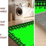 Elegant Green Checkered Design(Green)