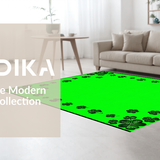 Stylish Abstract Shamrock Composition(Green)