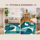 Chic Modern Tiled(Blue)