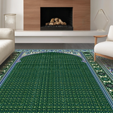 Contemporary Quilted Symmetrical(Green)