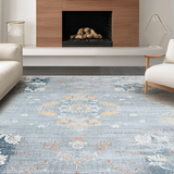 Chic Silver Blossom Array(Blue)