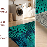 Coastal Vibrant Leafy Design(Blue)