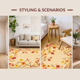 Vibrant Floral Statement(Beige)