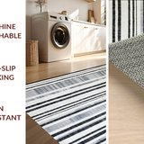 Classic Dual Tone Linear With Farmhouse Inspired Design(Black)