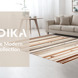 Contemporary Striped Layered Look(Beige)