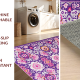 Contemporary Abstract Floral Composition(Purple)