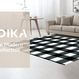 Elegant Geometric Linear Design(Black)