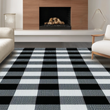 Classic Earthy Checkered Design(Black)