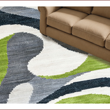 Ultra Soft Area Rug, Non Slip, Stain Resistant, Washable Area Rugs for Living Room, Bedroom, Non-Slip Low Pile Rug for Minimalist Decor(Gray)